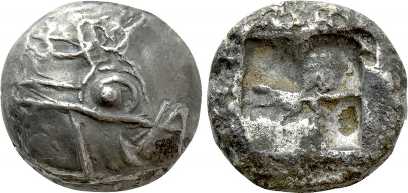 LYCIA. Phaselis. Stater (Circa 550 BC). 

Obv: Prow of galley right, terminati...
