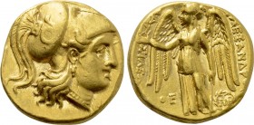 SELEUKID KINGDOM. Seleukos I Nikator (312-281 BC). GOLD Stater. Babylon I. Struck in the name and types of Alexander III 'the Great' of Macedon.