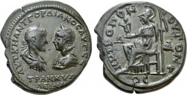 MOESIA INFERIOR. Tomis. Gordian III, with Tranquillina (238-244). Ae Tetrakaihemiassarion.