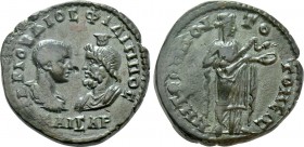 MOESIA INFERIOR. Tomis. Philip II, with Serapis (Caesar, 244-247). Ae.