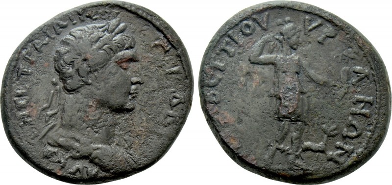 LYDIA. Hyrcanis. Trajan (98-117). Ae. M. Bettius Quintianos (strategos). 

Obv...