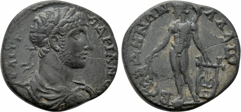 PHRYGIA. Palaeobeudus. Hadrian (117-138). Ae. 

Obv: ΑΥ ΚΑΙ ΤΡΑ ΑΔΡΙΑΝΟϹ. 
La...