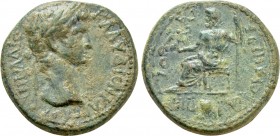 PHRYGIA. Synnada. Claudius (41-54). Ae. Klaudios Andragathos, philokaisar.