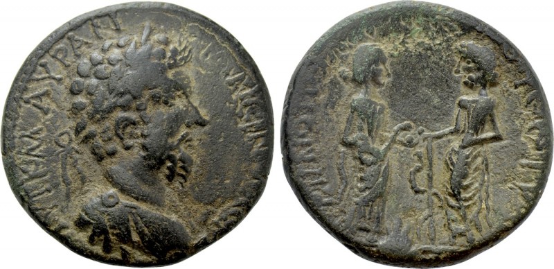 CILICIA. Irenopolis. Marcus Aurelius (138-161). Ae. Dated RY 119 (169/70). 

O...