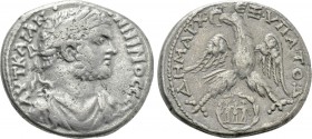 COELE. Damascus. Caracalla (198-217). Tetradrachm.