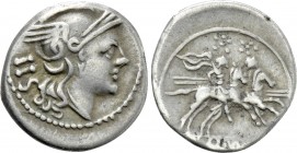 ANONYMOUS. AR Sestertius (211-208 BC). Rome.