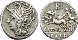 C. COILIUS CALDUS. Denarius (104 BC). Rome.