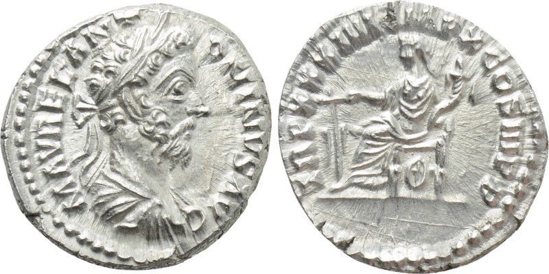 MARCUS AURELIUS (161-180). Denarius. Rome. 

Obv: M AVREL ANTONINVS AVG. 
Lau...