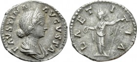 FAUSTINA II (147-175). Denarius. Rome.