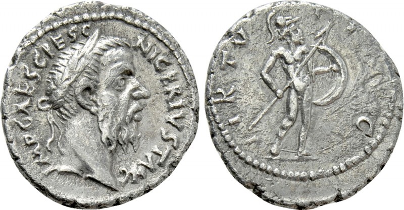 PESCENNIUS NIGER (193-194). Denarius. Rome.

Obv: IMP CAES C PESC NIGER IVST A...
