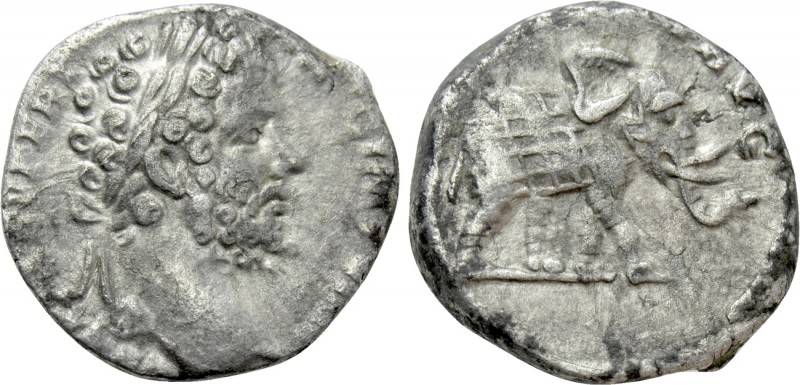 SEPTIMIUS SEVERUS (193-211). Denarius. Rome. 

Obv: L SEPT SEV PERT AVG IMP VI...