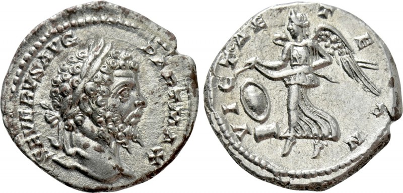 SEPTIMIUS SEVERUS (193-211). Denarius. Rome. 

Obv: SEVERVS AVG PART MAX. 
La...