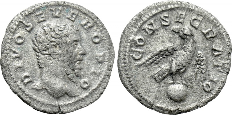 DIVUS SEPTIMIUS SEVERUS (Died 211). Denarius. Rome. Struck under Caracalla. 

...