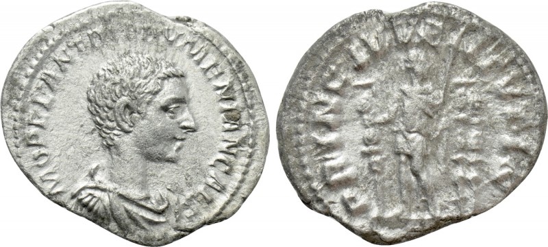 DIADUMENIAN (Caesar, 217-218). Denarius. Rome. 

Obv: M OPEL ANT DIADVMENIAN C...