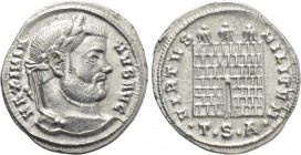 MAXIMIANUS HERCULIUS (286-305). Argenteus. Thessalonica.