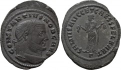 CONSTANTIUS I (Caesar, 293-305). Follis. Carthago.