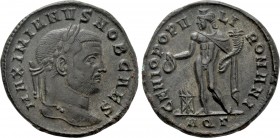GALERIUS (Caesar, 293-305). Follis. Aquileia.