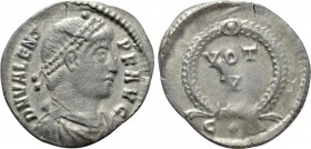 VALENS (364-378). Siliqua. Constantinople.