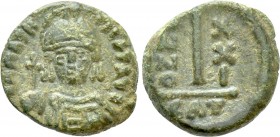 MAURICE TIBERIUS (582-602). Decanummium. Catania.