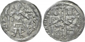 JOHN V PALAEOLOGUS with JOHN VI (1341-1391). Basilikon. Constantinople.