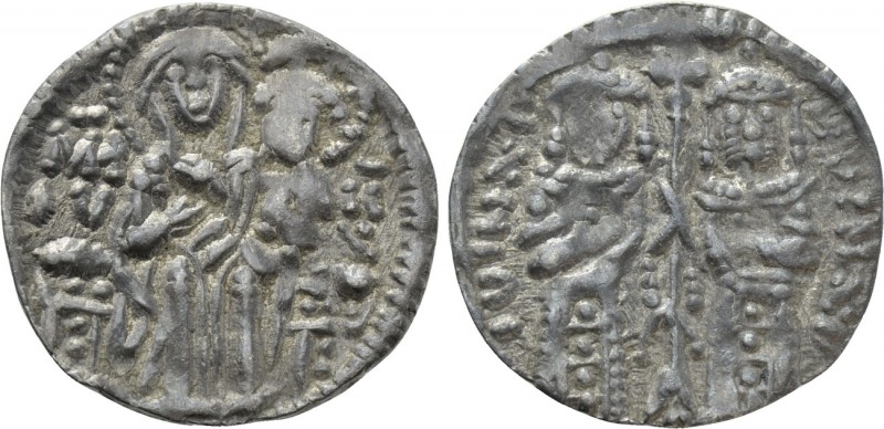 JOHN V PALAEOLOGUS with JOHN VI PALAEOLOGUS (1347-1353). Basilikon. Constantinop...