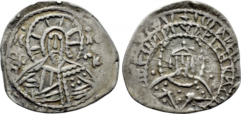 JOHN VIII PALAEOLOGUS (1425-1448). AR Stavraton. Constantinople. 

Obv: IWANHC...
