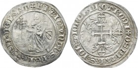 CRUSADERS. Knights of Rhodes (Knights Hospitaller). Raymond Bérenger (Grand Master, 1365-1374). Gigliato.