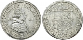 HOLY ROMAN EMPIRE. Leopold V (Archduke, 1619-1632). Reichstaler (1621). Hall.