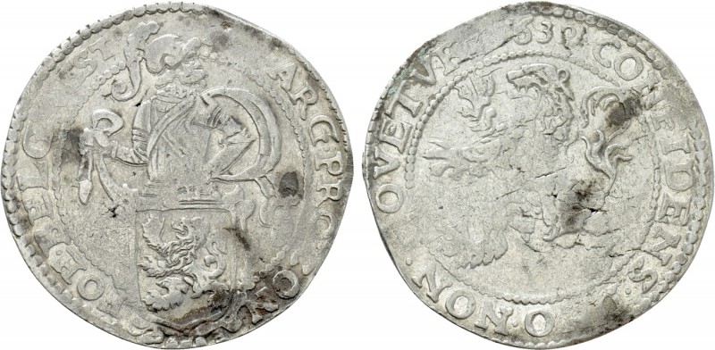 NETHERLANDS. Westfriesland. Lion Dollar or Leeuwendaalder (1639). 

Obv: MO AR...