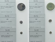3 Coins; Kyzikos, Claudius etc.