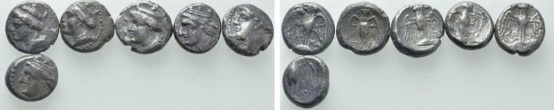6 Drachms of Pontos. 

Obv: .
Rev: .

. 

Condition: See picture.

Weig...