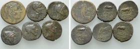 6 Greek Coins of Amisos.