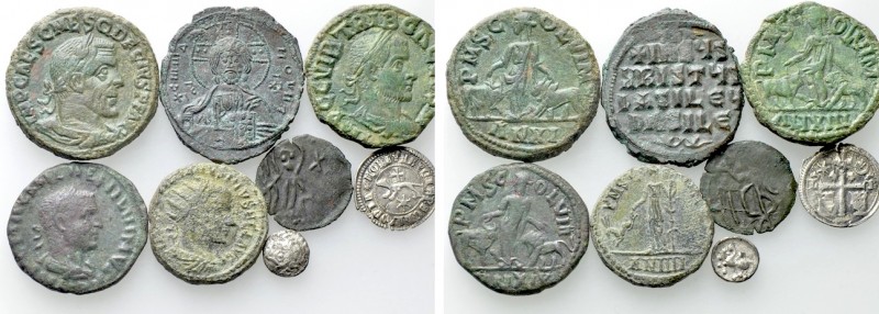 8 Coins; Celtic to Medieval. 

Obv: .
Rev: .

. 

Condition: See picture....