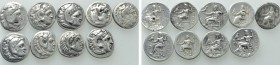 9 Drachms of Alexander the Great and Others.