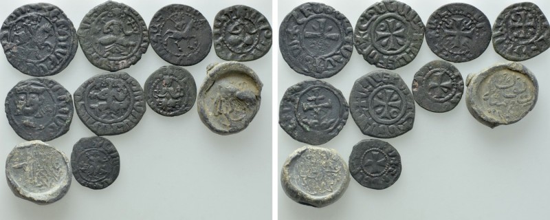 10 Medieval Coins and Seals; Armenia etc.

Obv: .
Rev: .

.

Condition: S...