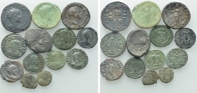13 Roman and Celtic Coins; Hostilian, Magnus Maximus, Carinus etc.