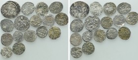 16 Late Byzantine Silver Coins of the Palaeologean Dynasty.