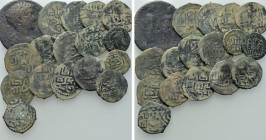 17 Coins; Islamic and Roman.