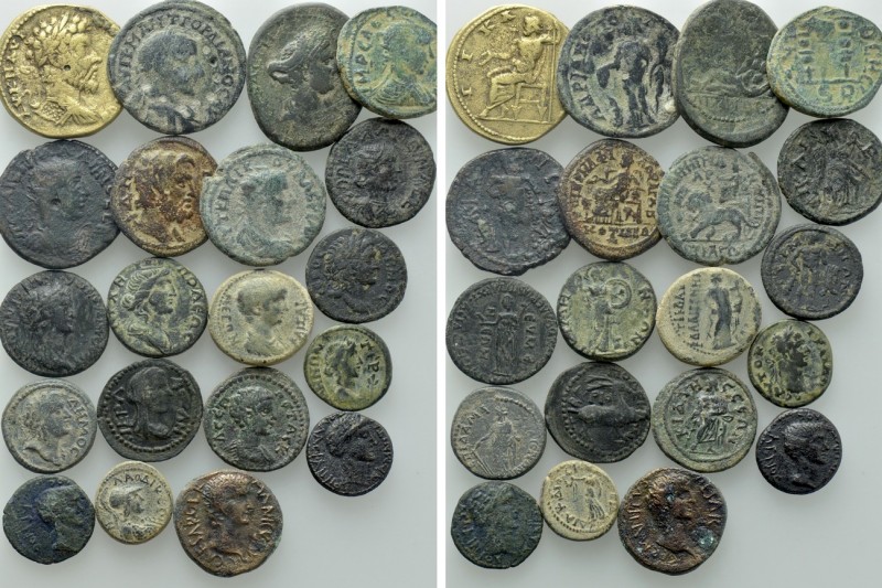 20 Roman Provincial Coins. 

Obv: .
Rev: .

. 

Condition: See picture.
...