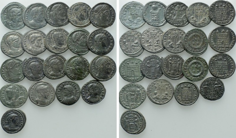 20 Folles of the Constantinian Period. 

Obv: .
Rev: .

. 

Condition: Se...
