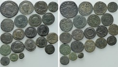 21 Late Roman Coins.
