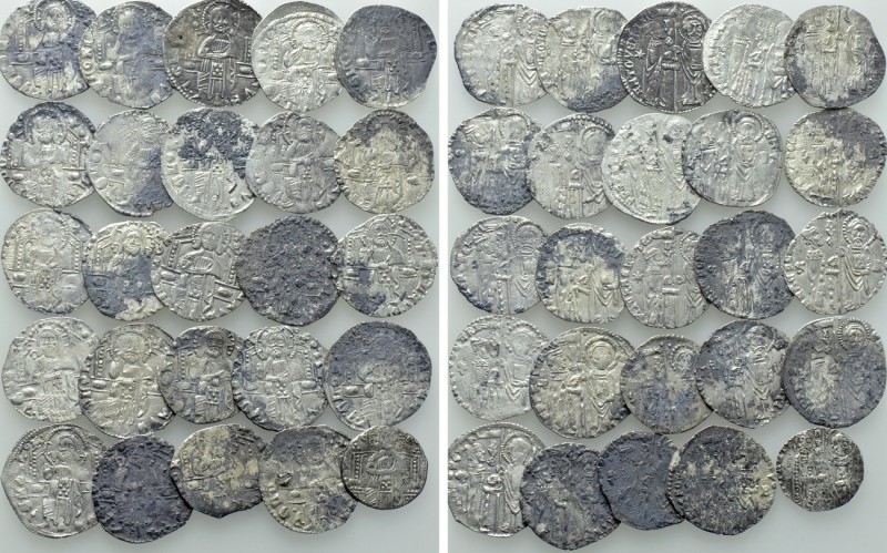 25 Grossi of Venice; Some With Holes. 

Obv: .
Rev: .

. 

Condition: See...