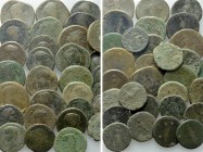 30 Roman Coins; Sestertii etc.