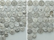 36 Greek and Roman Silver Coins.