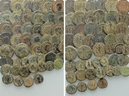 Circa 50 Late Roman Coins.