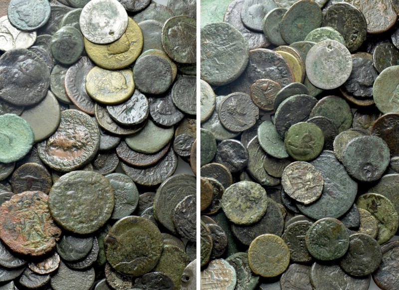 Circa 200 Coins; Ancient to Modern. 

Obv: .
Rev: .

. 

Condition: See p...