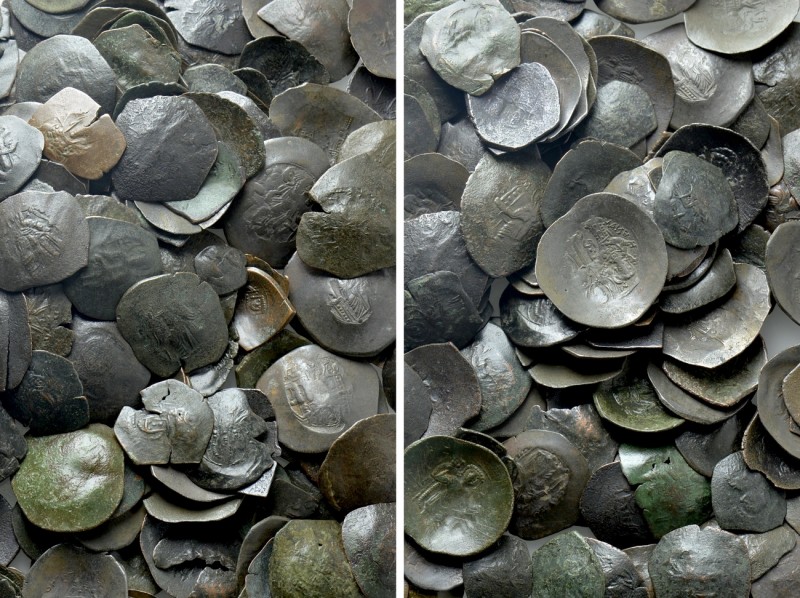 Circa 200 Medieval Coins; Crusaders and Byzantine Empire. 

Obv: .
Rev: .

...