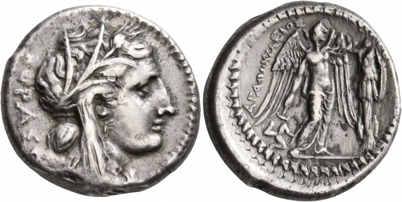 SICILY. Syracuse. Agathokles, 317-289 BC. Tetradrachm (Silver, 27 mm, 16.92 g, 7...