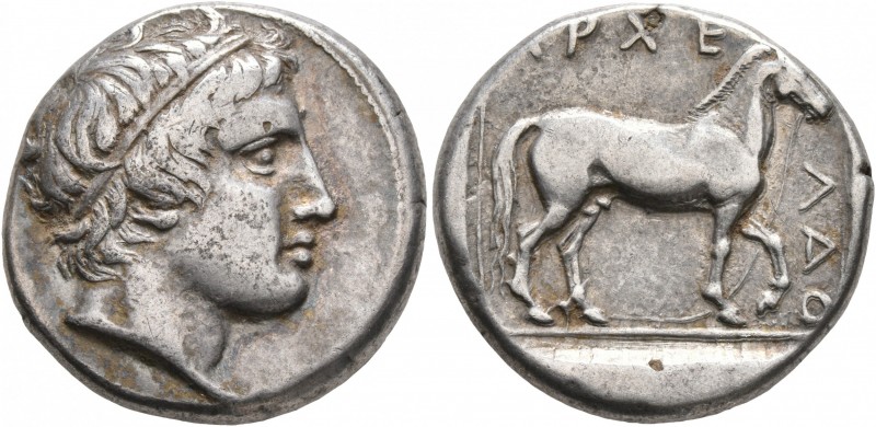 KINGS OF MACEDON. Archelaos Philopatris Ktistes, 413-400/399 BC. Stater (Silver,...