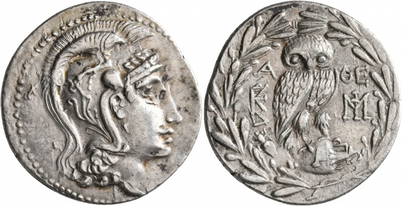 ATTICA. Athens. Circa 165-42 BC. Tetradrachm (Silver, 32 mm, 16.80 g, 1 h), circ...